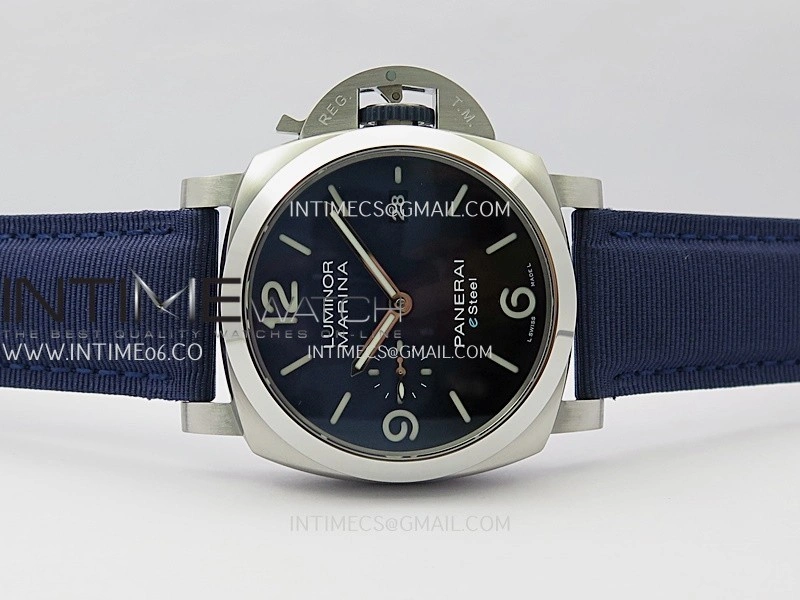 PAM1157 44mm VSF 1:1 Best Edition Blue Dial On Blue Nylon Strap P.9010 Super Clone